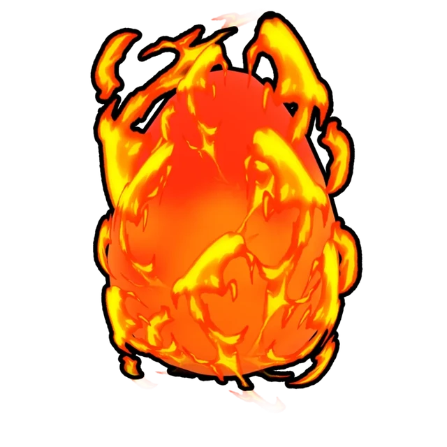 Flame Egg in Ride A Pet